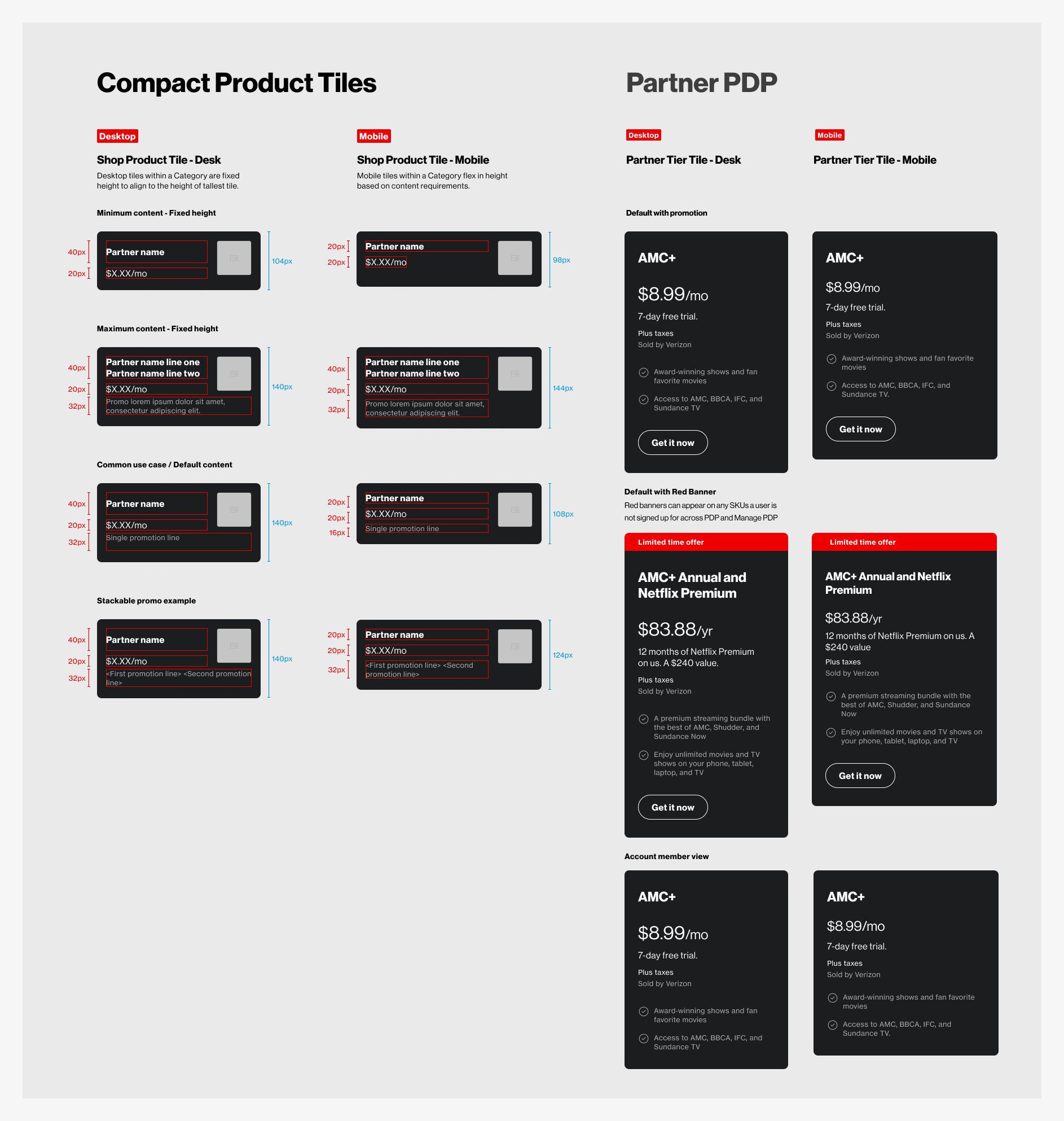 Docu-product tiles